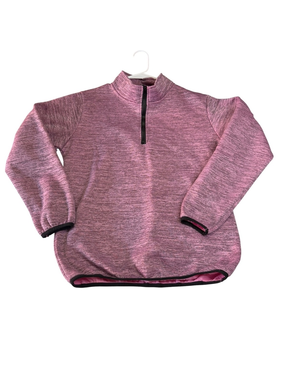 Jackson Hole Outerwear Women’s Marled Pink 1/4 Zip Fleece Pullover